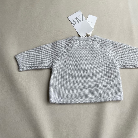 Zara Baby Cotton Sweater  0-1month & 1-3 months - Picture 4 of 10